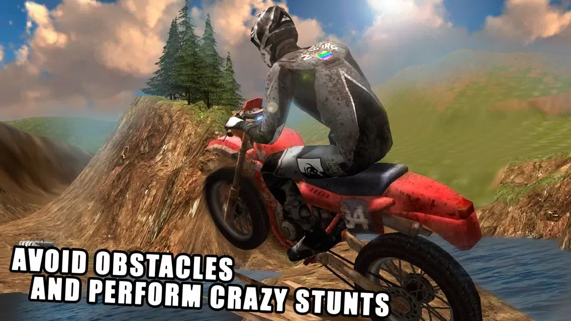 Downhill Bike Simulator 3D: Offroad Race Full Ekran Görüntüleri