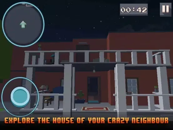 Captures d'écran de Bad Neighbours Escape: Cube Hell iPad 