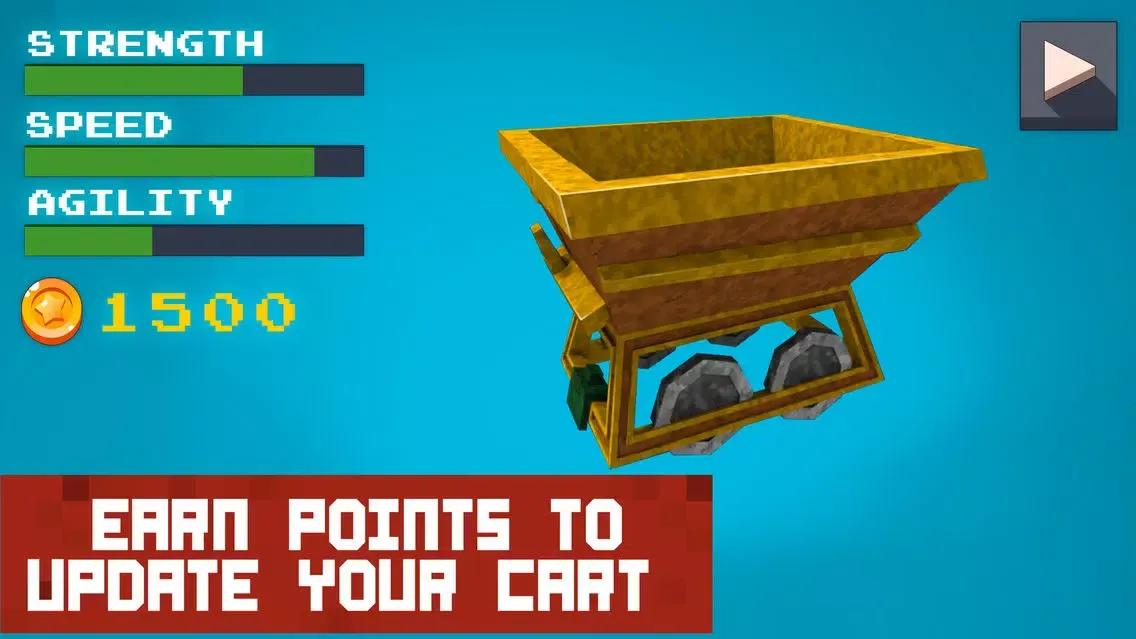 Screenshot di Block Mine Cart Racing Adventures 3D Full