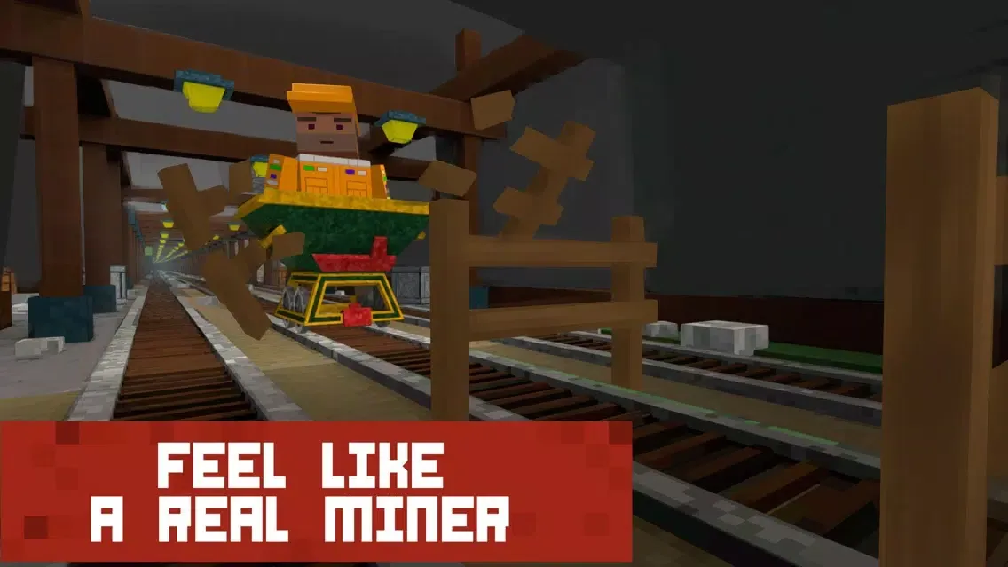 Screenshot di Block Mine Cart Racing Adventures 3D Full