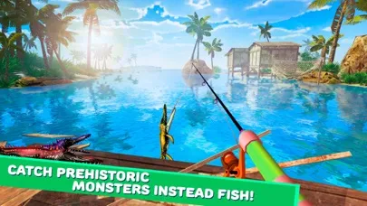 Tangkapan layar Prehistoric Jurassic Dino Fishing 3D