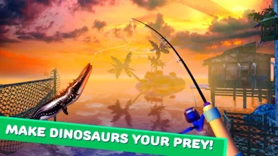 Tangkapan layar Prehistoric Jurassic Dino Fishing 3D