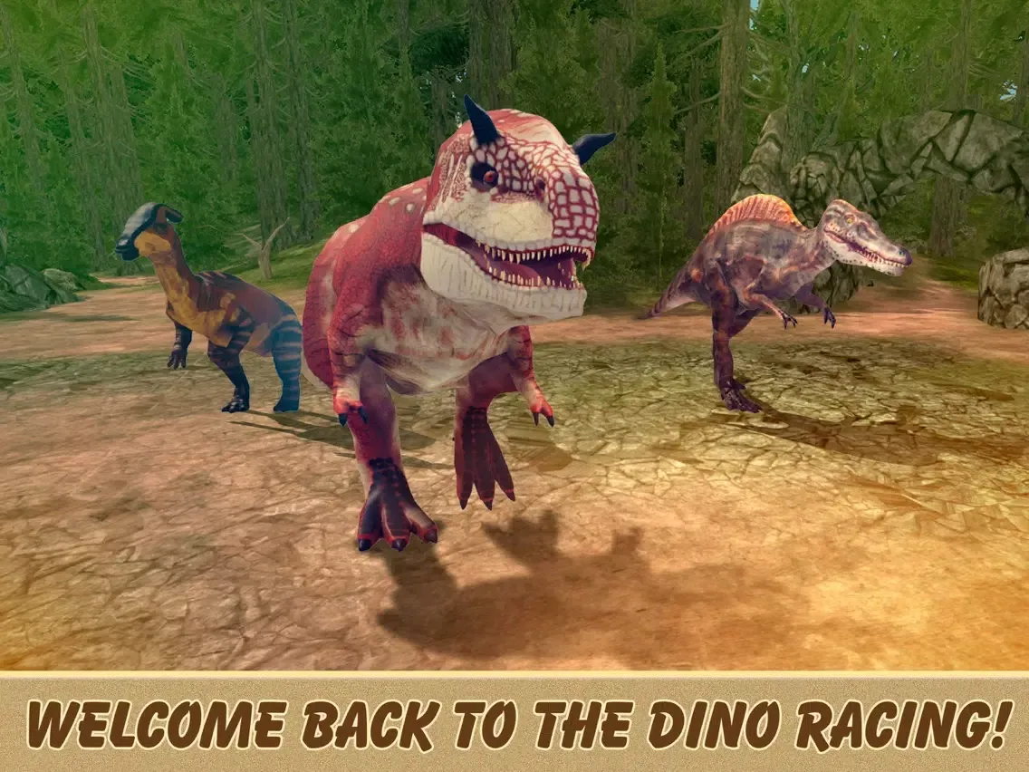 تصاویر Jurassic Dino Racing Challenge 3D - 2 Full iPad 