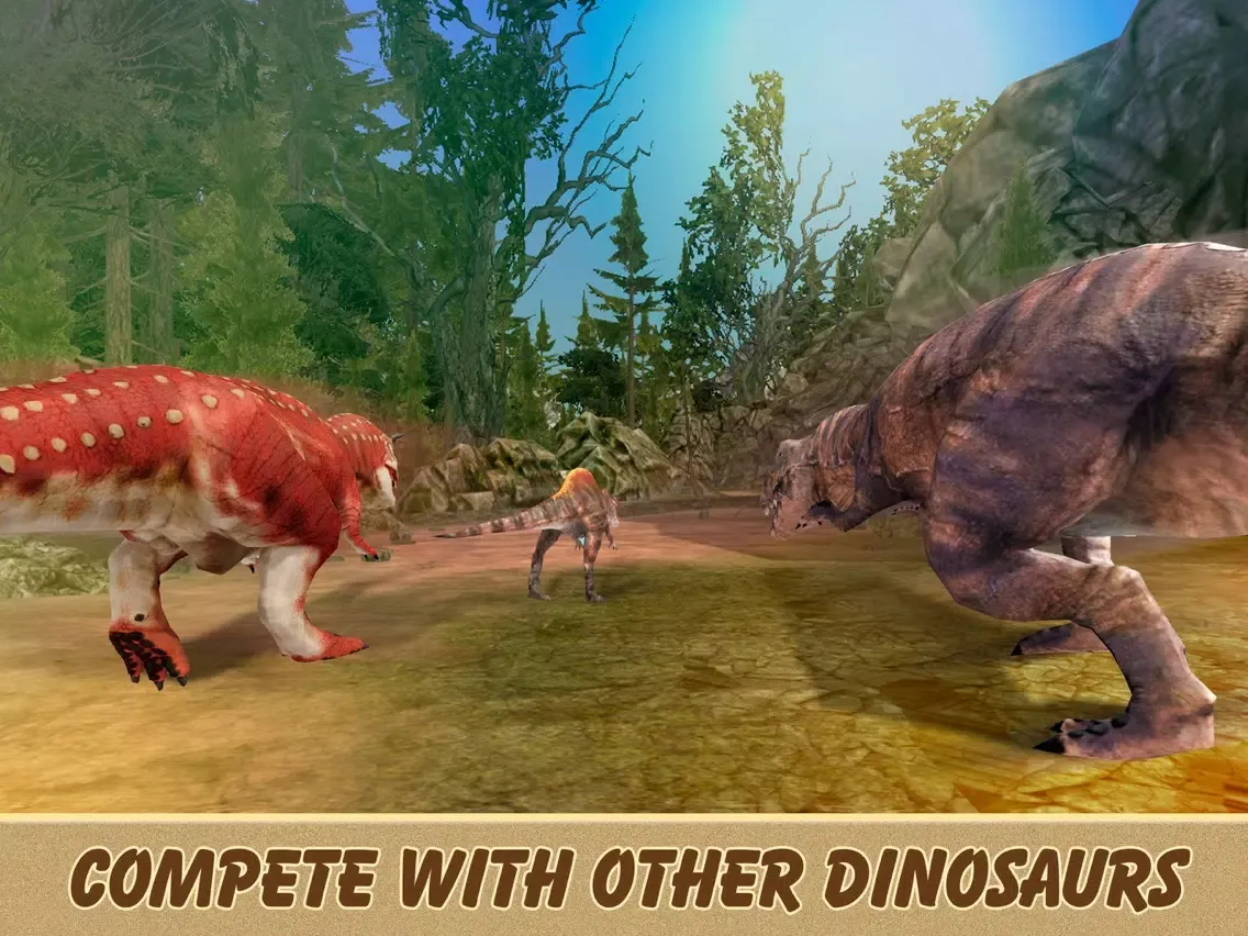 تصاویر Jurassic Dino Racing Challenge 3D - 2 Full iPad 