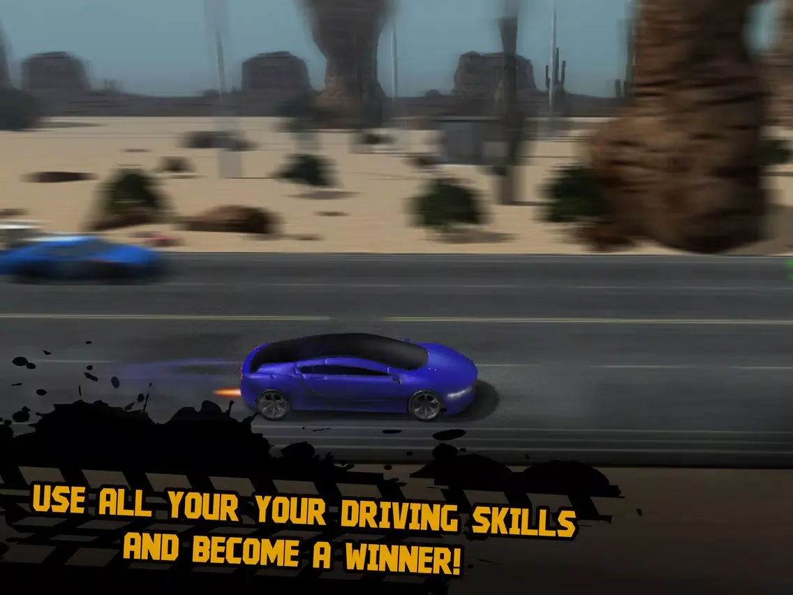 Illegal City Drag Racing 3D Full iPad  Screenshots