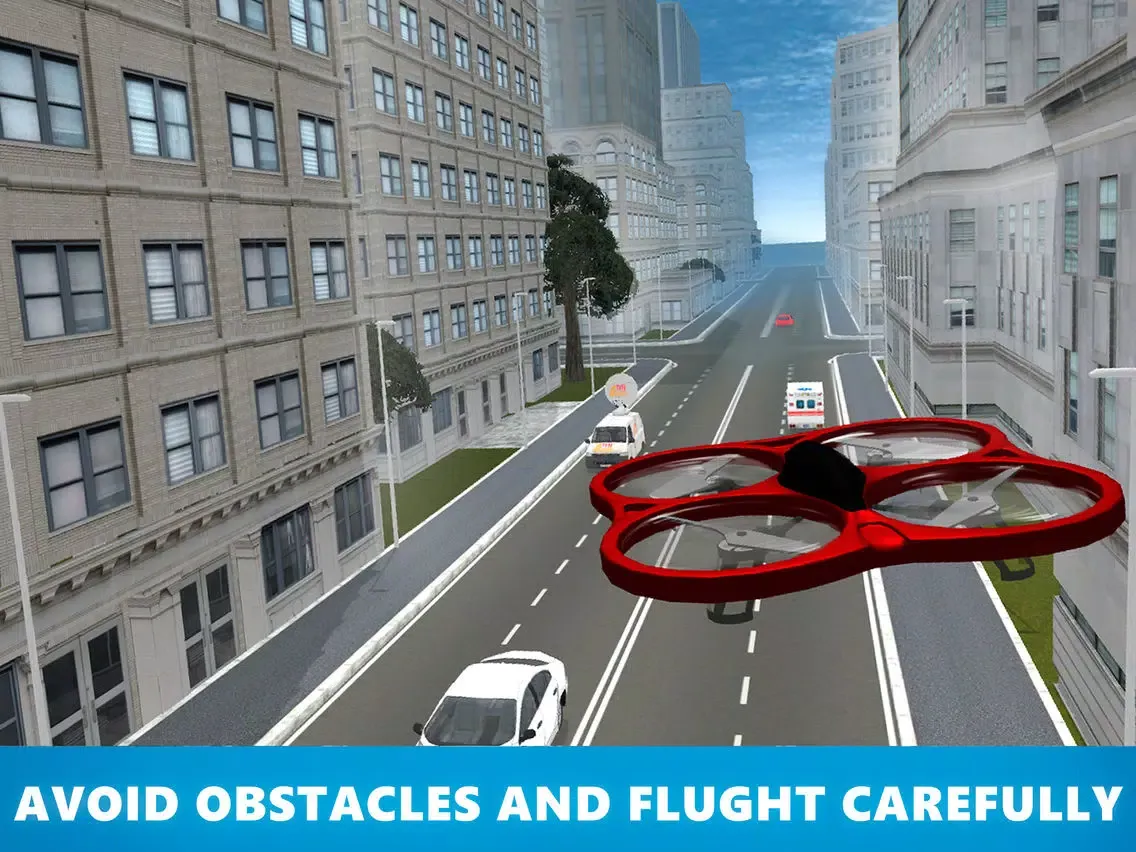 Quadcopter Drone Flight Simulator 3D Full iPad  Screenshots