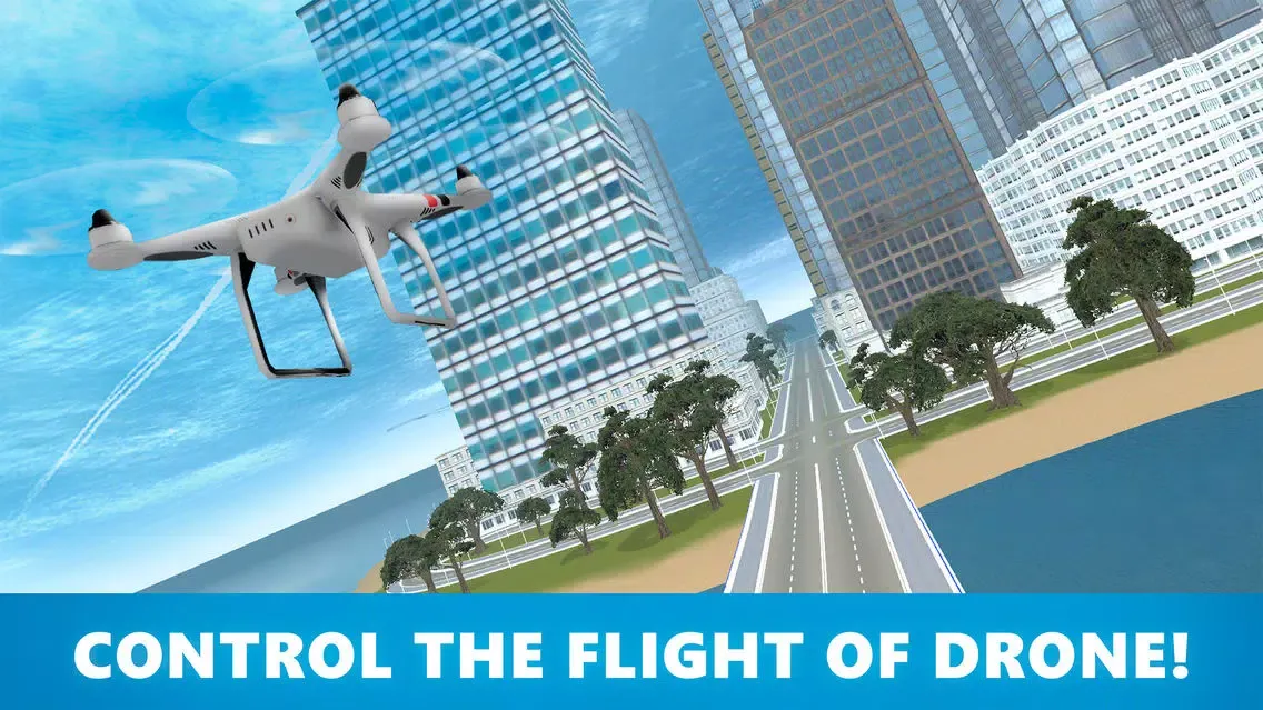 Quadcopter Drone Flight Simulator 3D Full Screenshots