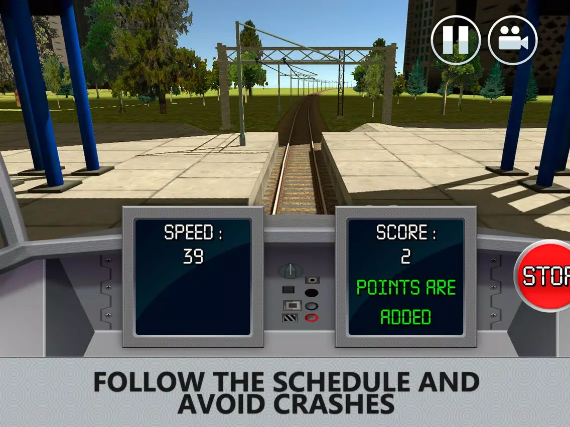 Euro Bullet Train Driving Simulator 3D Full iPad 應用截圖