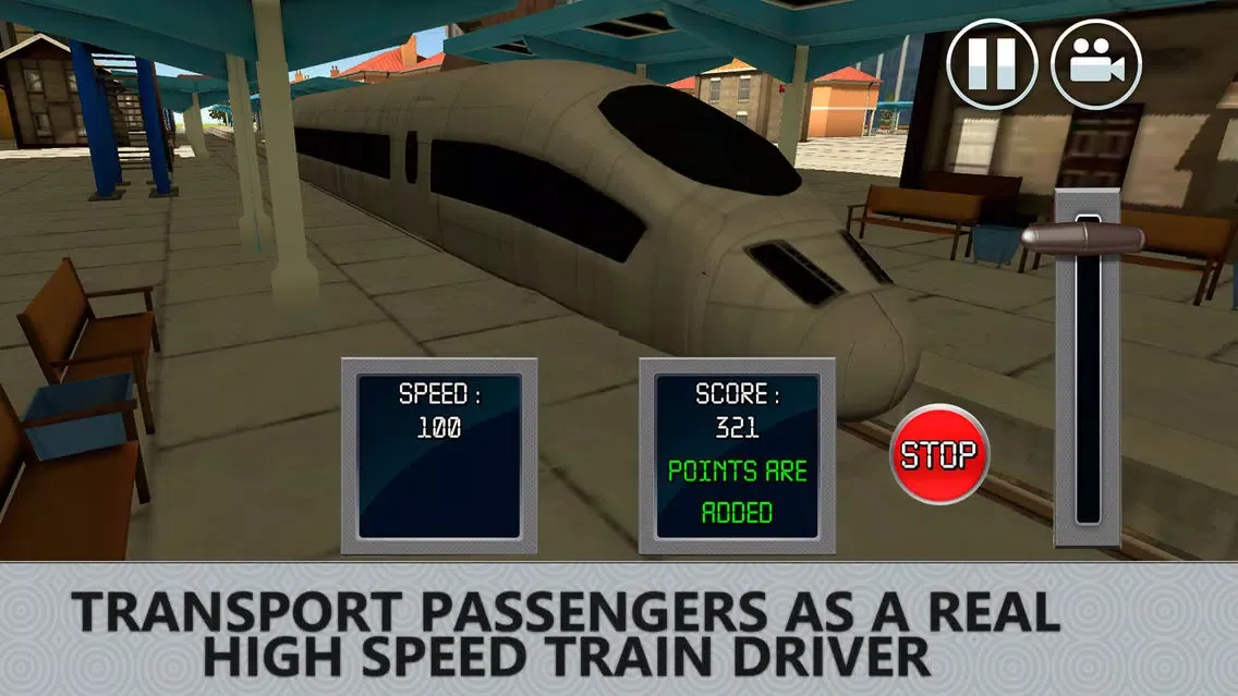 Euro Bullet Train Driving Simulator 3D Full應用截圖
