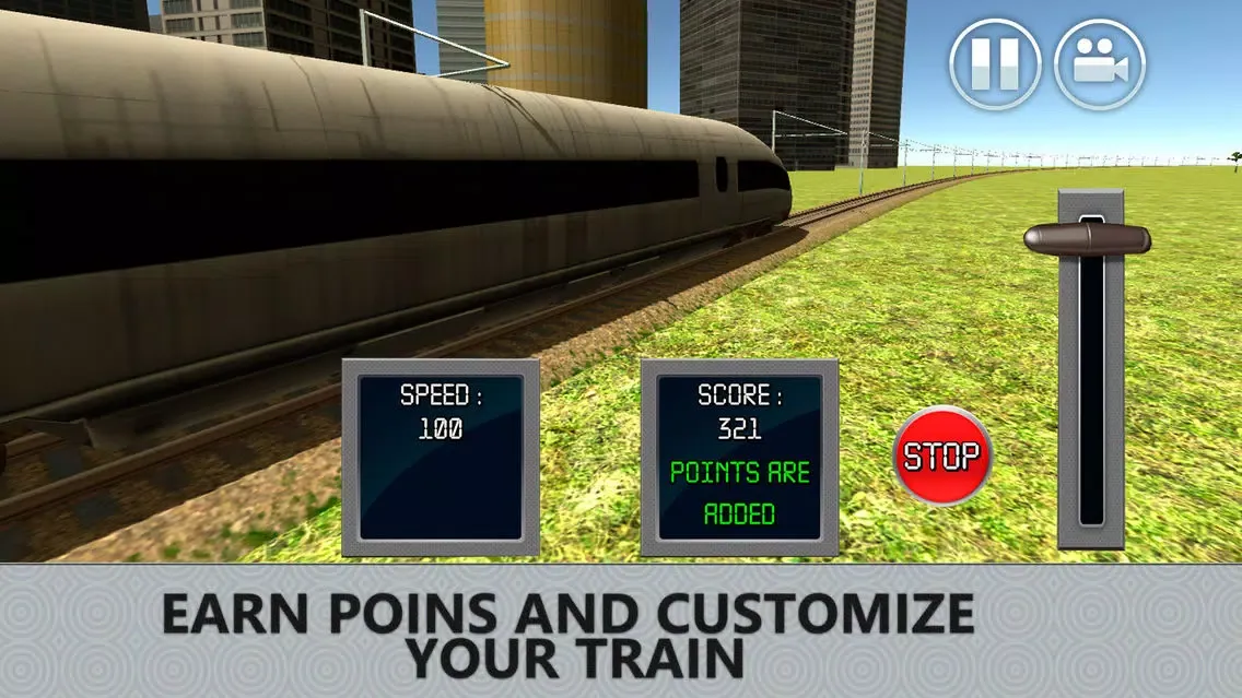 Euro Bullet Train Driving Simulator 3D Full應用截圖
