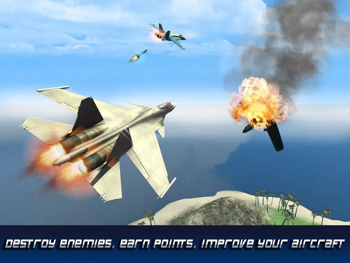Capturas de pantalla de F18 Carrier Airplane Flight Simulator iPad 