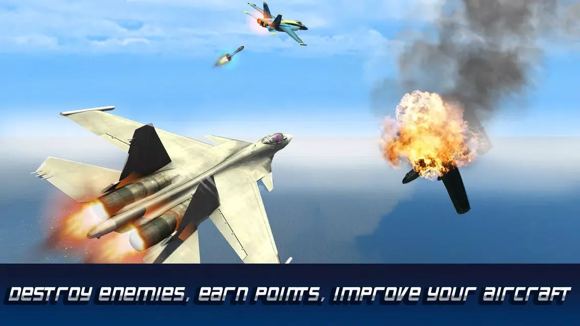 Capturas de pantalla de F18 Carrier Airplane Flight Simulator