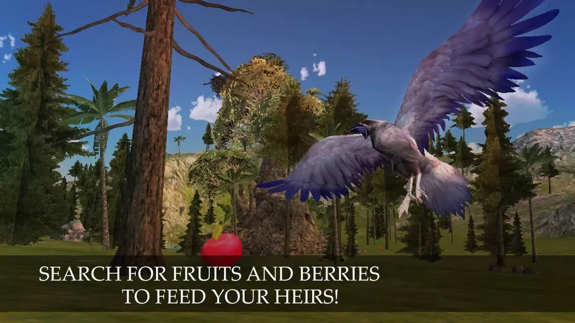 Tangkapan skrin Flying Crow Bird Simulator