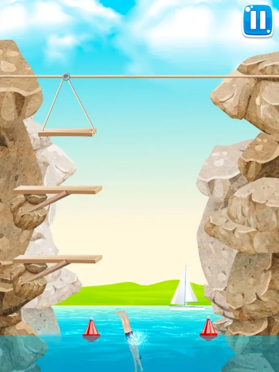 Flip Diving Swimming Simulator iPad  Screenshots