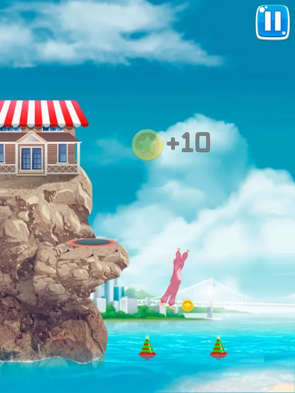 Flip Diving Swimming Simulator iPad  Screenshots