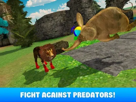 Wild Flying Elephant Simulator 3D iPad  スクリーンショット