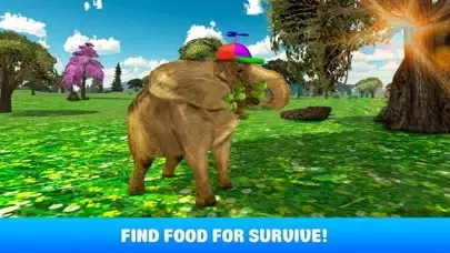 Wild Flying Elephant Simulator 3D スクリーンショット
