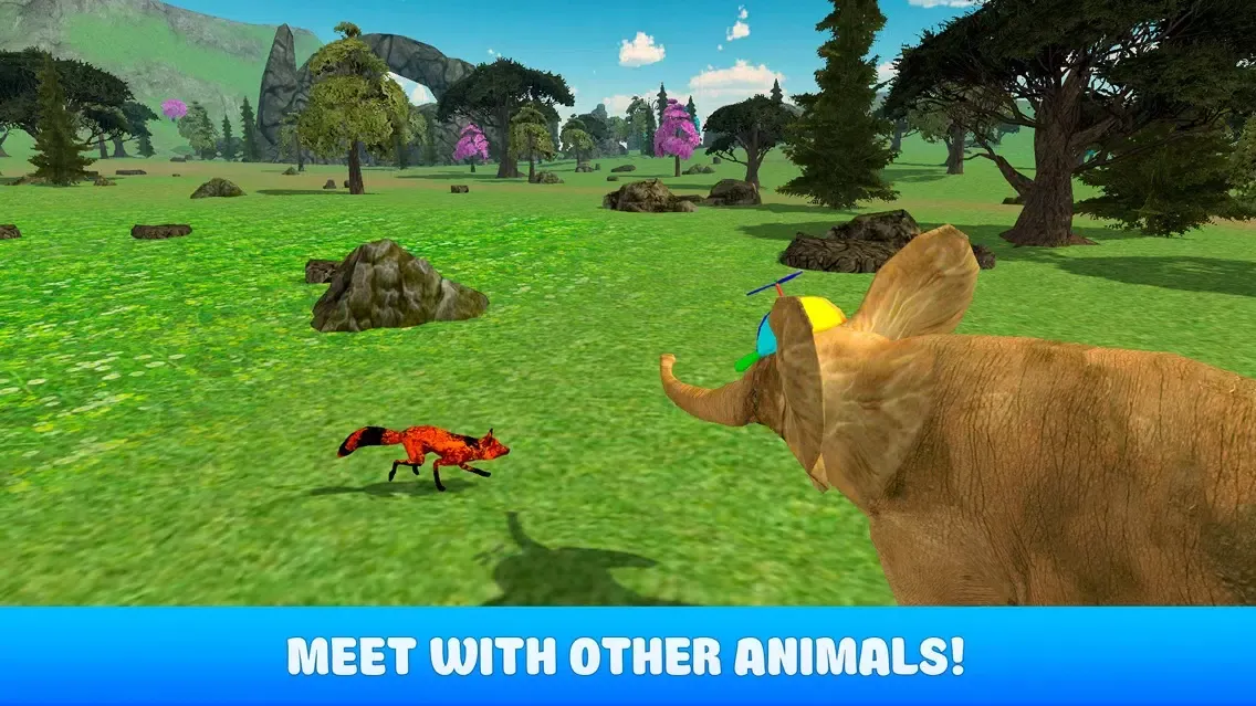 Wild Flying Elephant Simulator 3D Full سکرین شاٹس