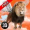 Wild Flying Lion Simulator 3D