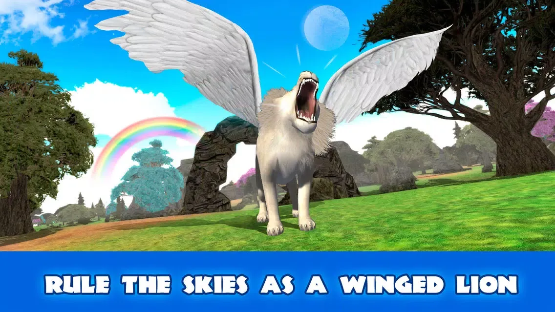 Wild Flying Lion Simulator 3D Full应用截图