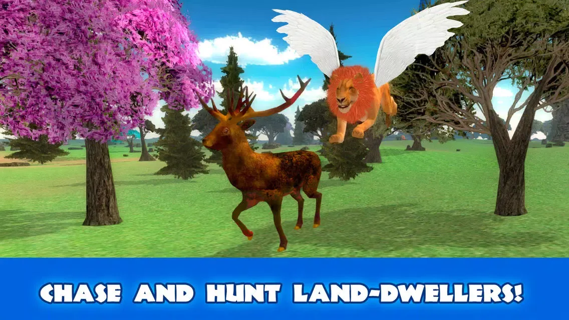 Wild Flying Lion Simulator 3D Full应用截图