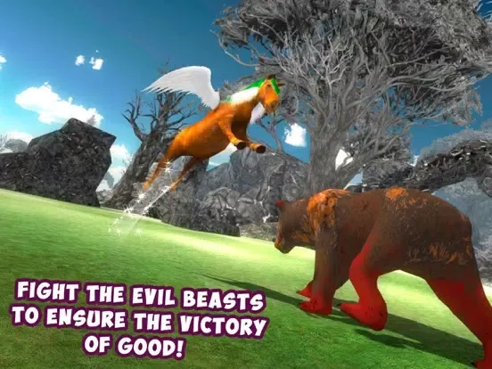 تصاویر Flying Pony Simulator 3D iPad 
