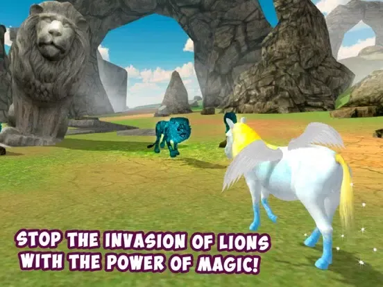 تصاویر Flying Pony Simulator 3D iPad 