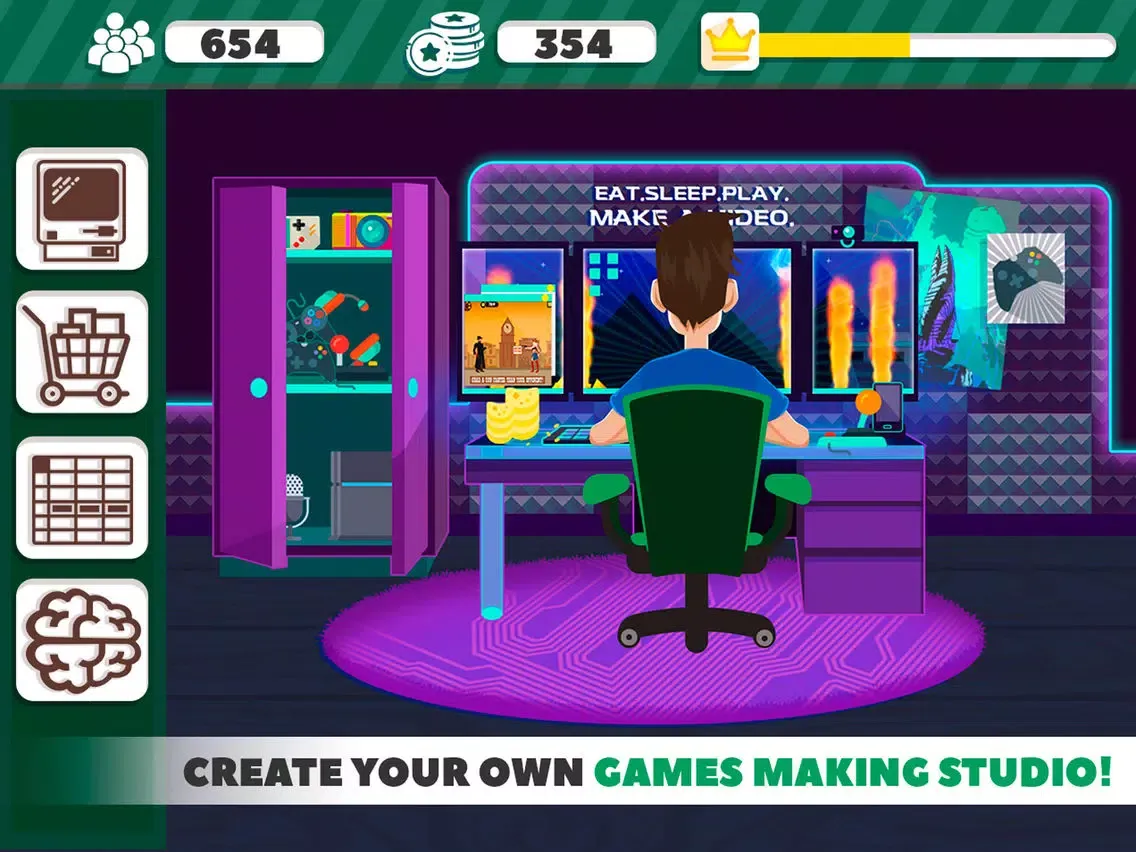 Скриншоты Developer Office Tycoon: Game Maker iPad 