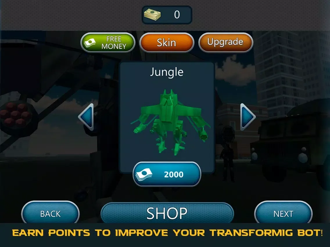 ภาพหน้าจอของ Copter Robot Transformer Simulator iPad 