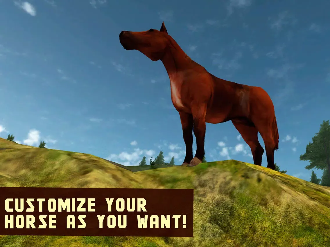 Zrzuty ekranu Wildlife: Horse Survival Simulator 3D Full iPad 