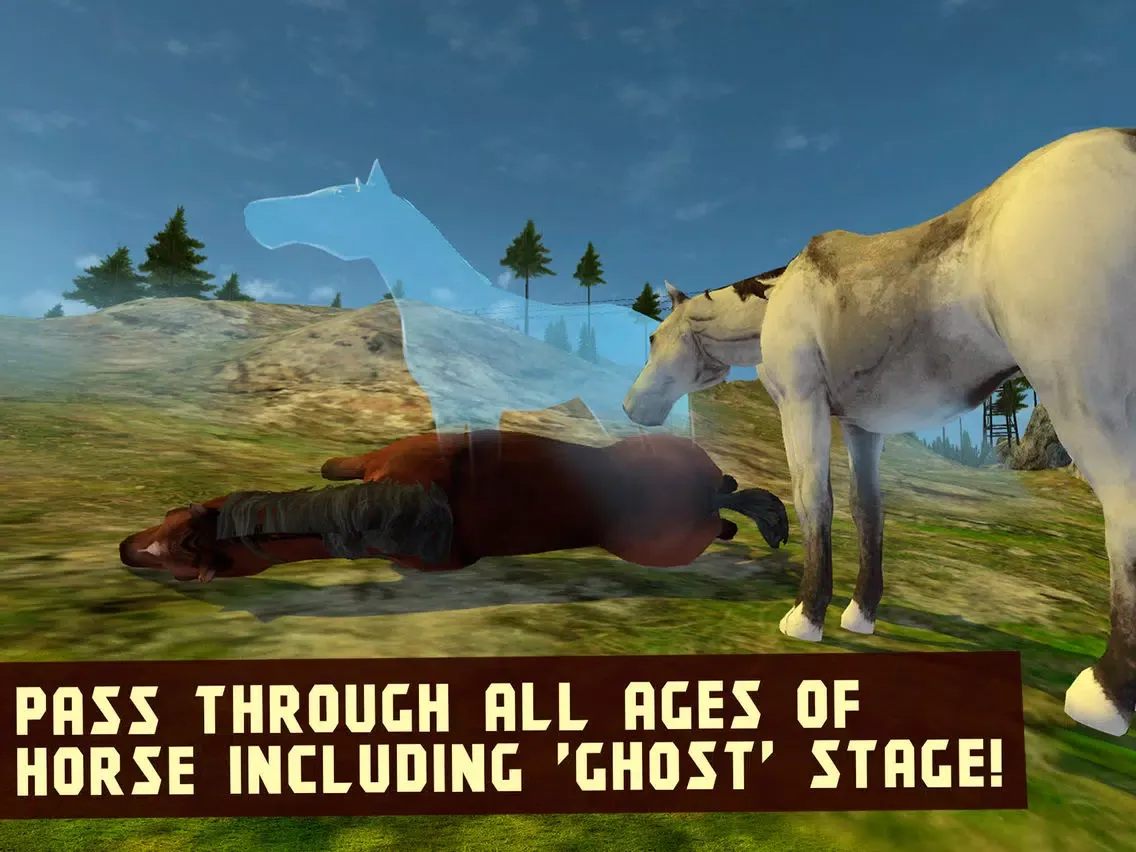 Zrzuty ekranu Wildlife: Horse Survival Simulator 3D Full iPad 
