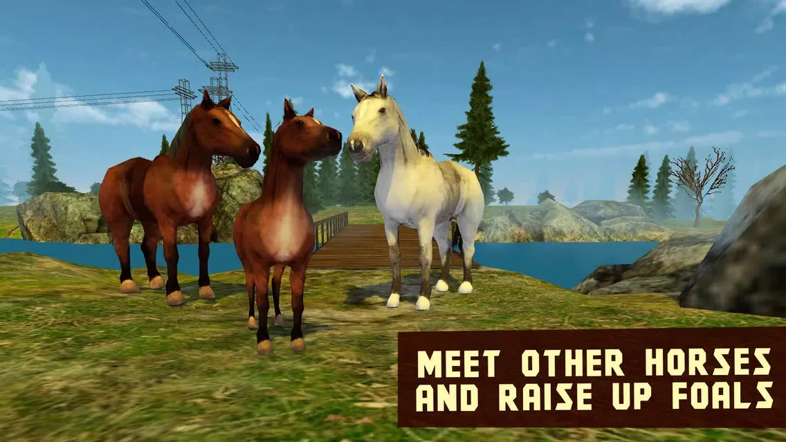 Zrzuty ekranu Wildlife: Horse Survival Simulator 3D Full