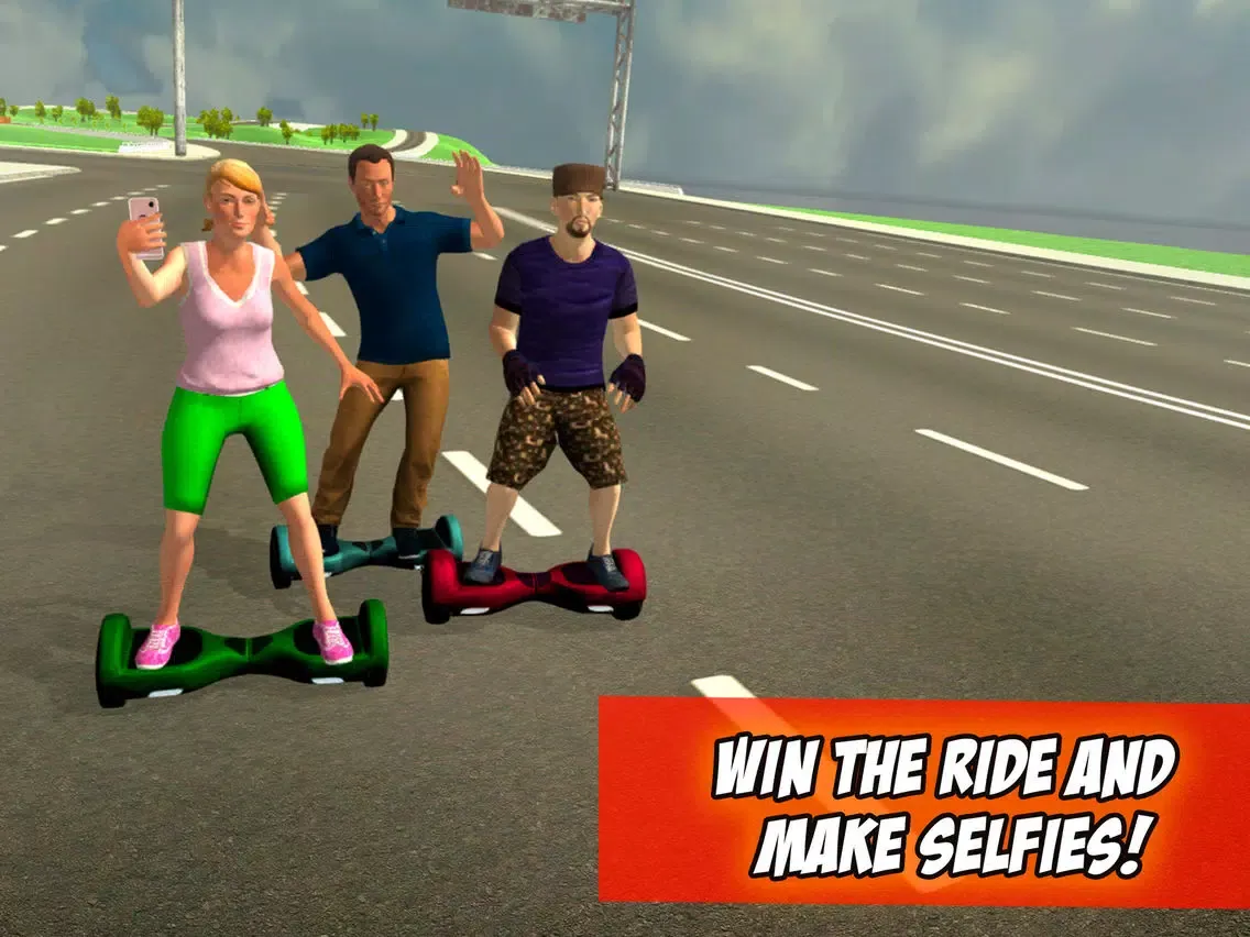 Hoverboard Stunts Racing Simulator 3D Full iPad 应用截图