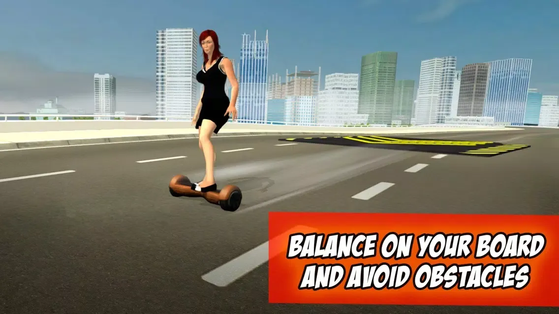 Hoverboard Stunts Racing Simulator 3D Full应用截图