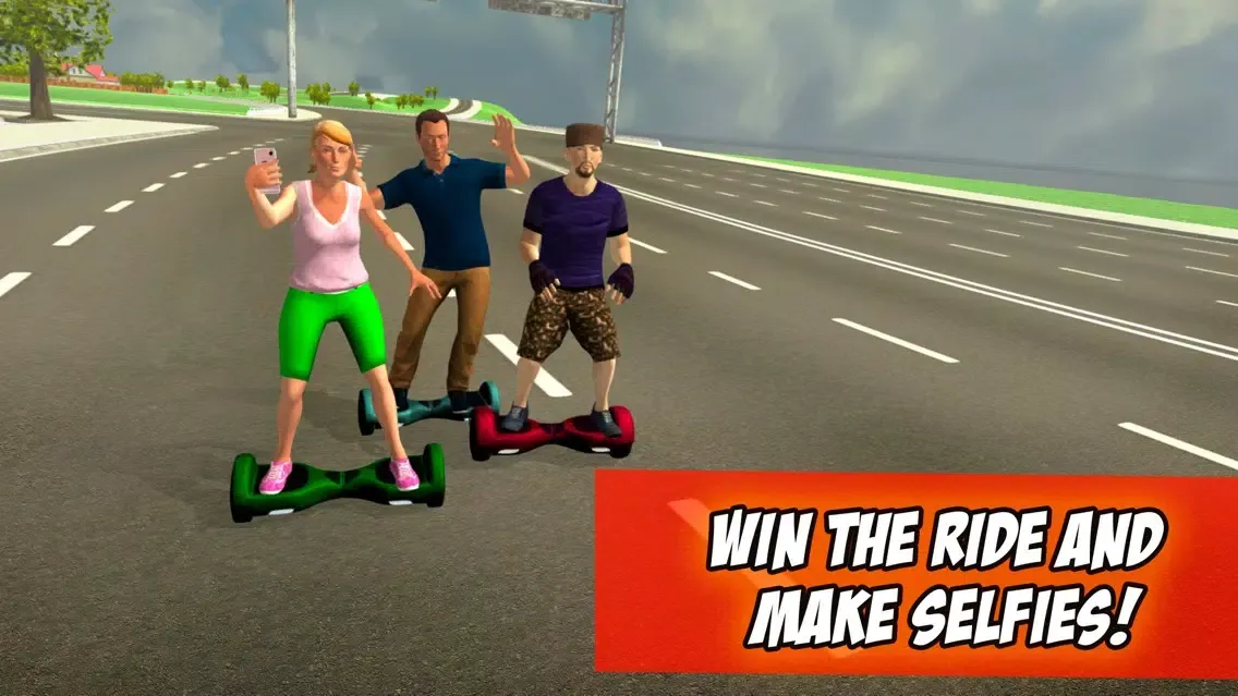 Hoverboard Stunts Racing Simulator 3D Full应用截图