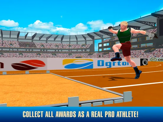 ภาพหน้าจอของ Athletics High Jump Contest iPad 