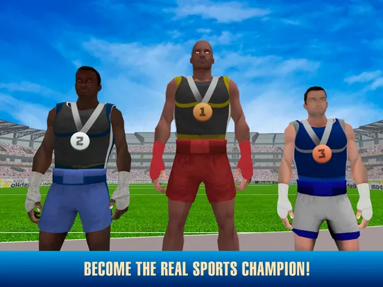 ภาพหน้าจอของ Athletics High Jump Contest iPad 
