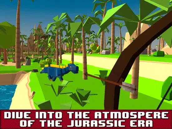 ภาพหน้าจอของ Dino Island Survival Simulator 3D iPad 