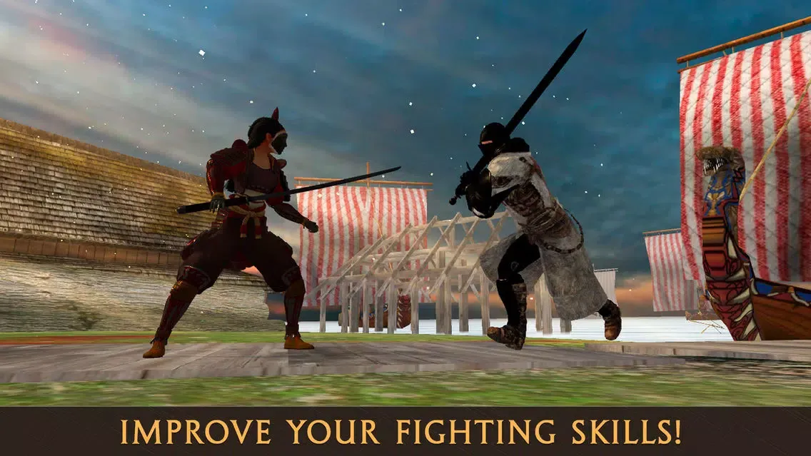 Tangkapan layar Medieval Knights Sword Fighting 3D Full