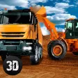 Loader & Dump Truck Excavator Simulator Full