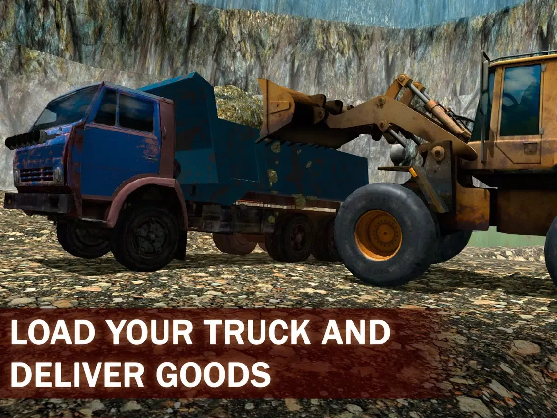 Loader & Dump Truck Excavator Simulator Full iPad  スクリーンショット