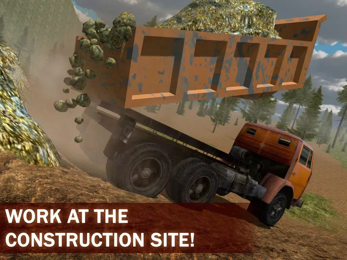 Loader & Dump Truck Excavator Simulator Full iPad  スクリーンショット