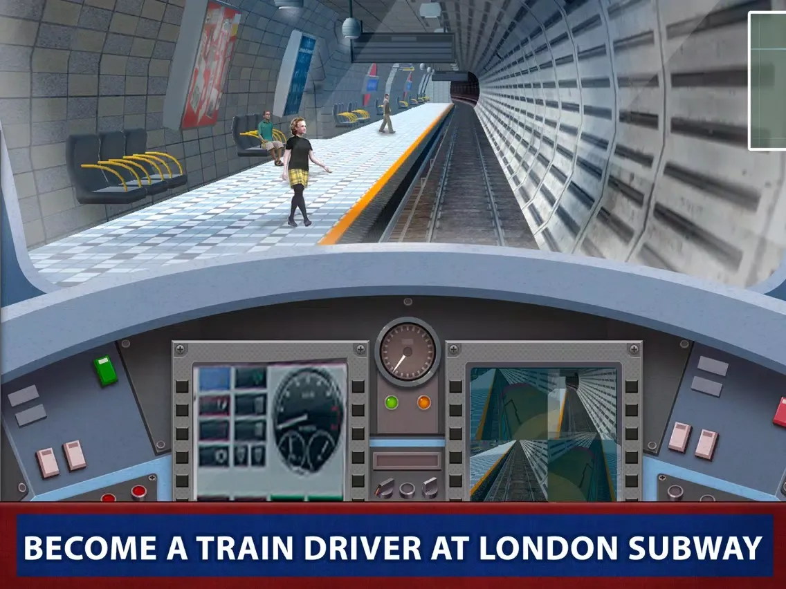 London Subway Train Simulator 2017 Full iPad  স্ক্রিনশট