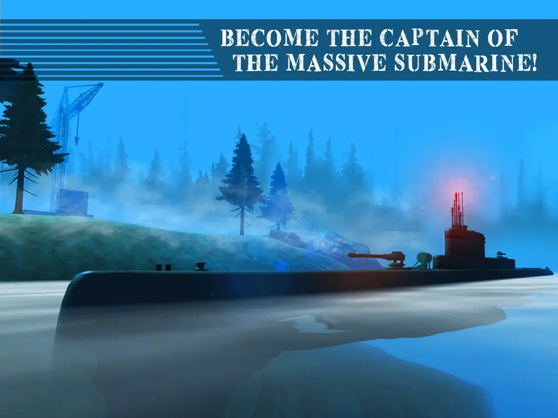 Ảnh chụp màn hình của Navy War Underwater Submarine Simulator 3D iPad 