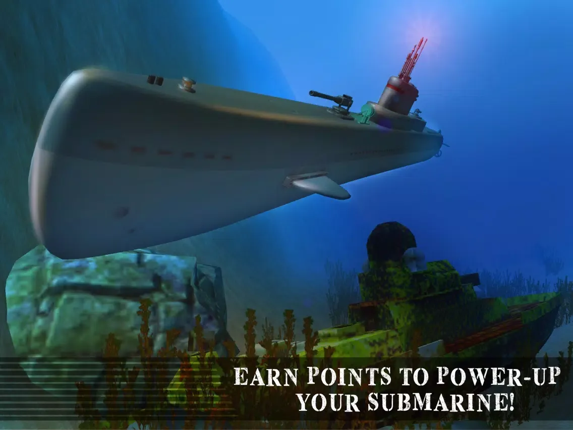 Ảnh chụp màn hình của Navy War Underwater Submarine Simulator 3D iPad 