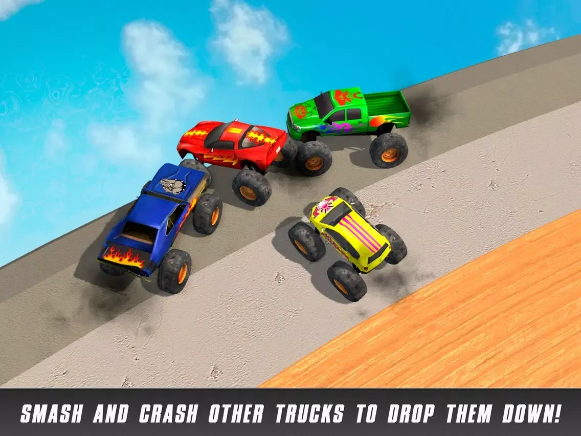 Monster Truck: Speed Stunt Derby Race Full iPad  Screenshots