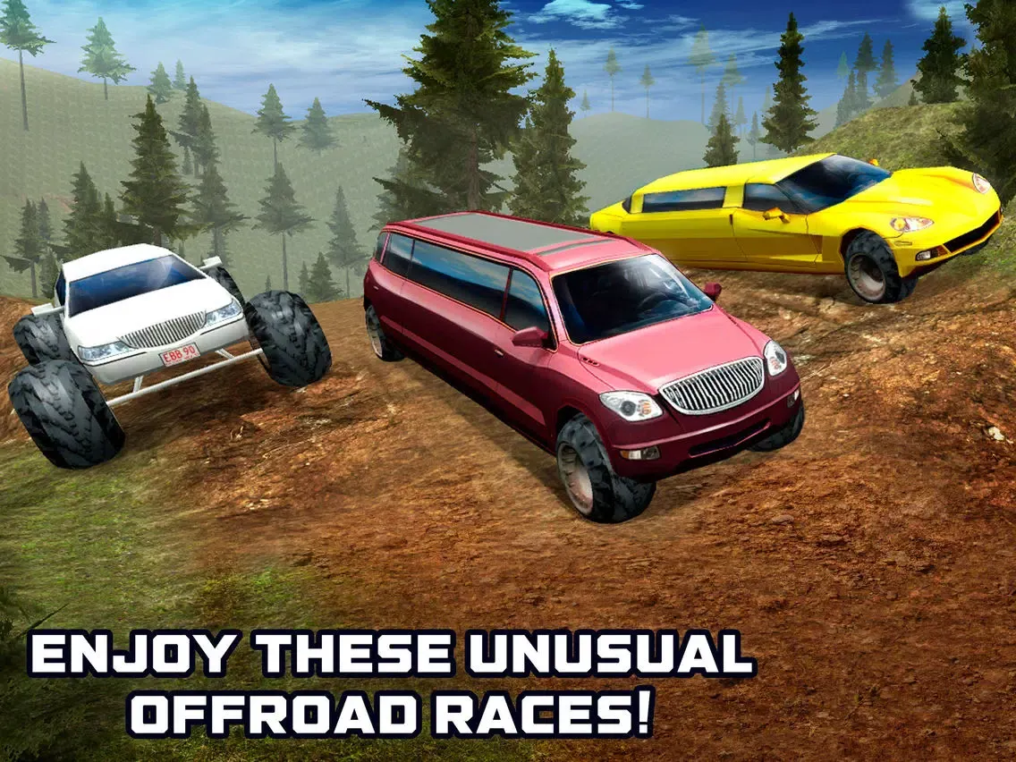 Zrzuty ekranu Offroad Hill Limo Driving Simulator 3D Full iPad 