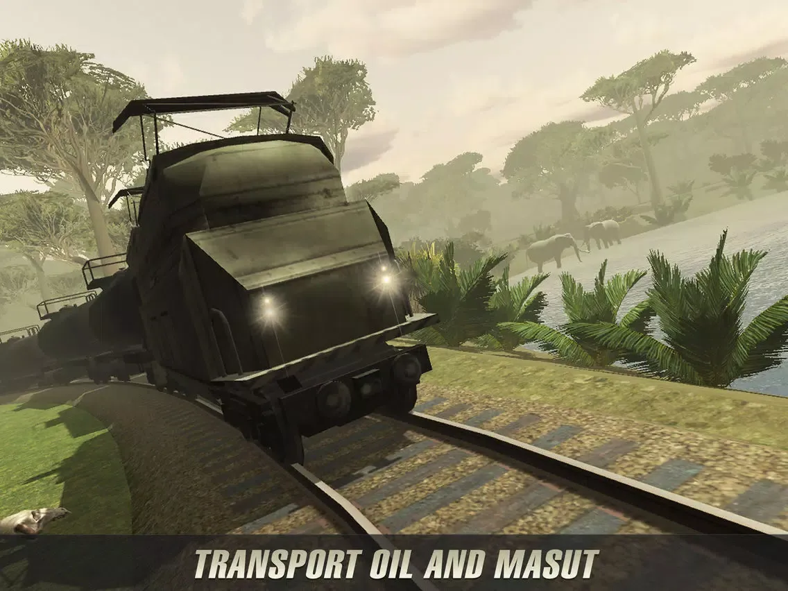 Oil Transporter: Train Driving Simulator 3D Full iPad  Screenshots