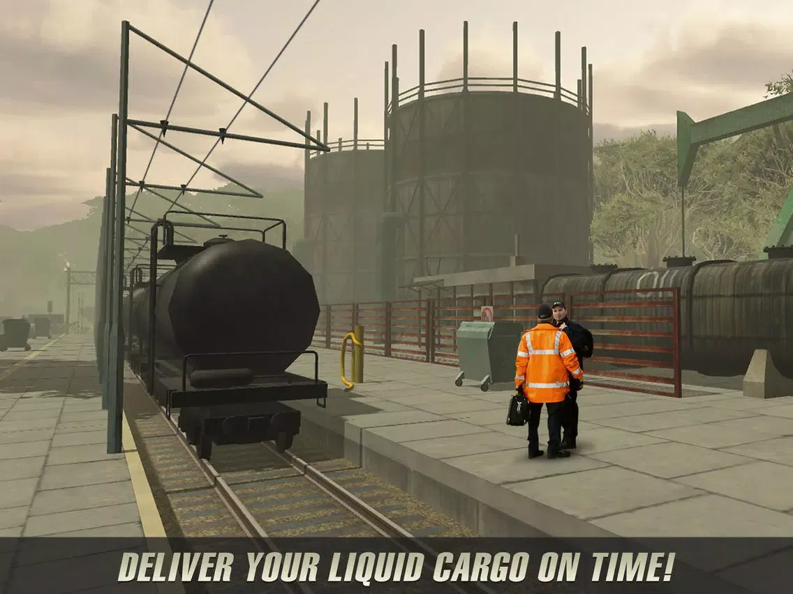 Oil Transporter: Train Driving Simulator 3D Full iPad  Screenshots