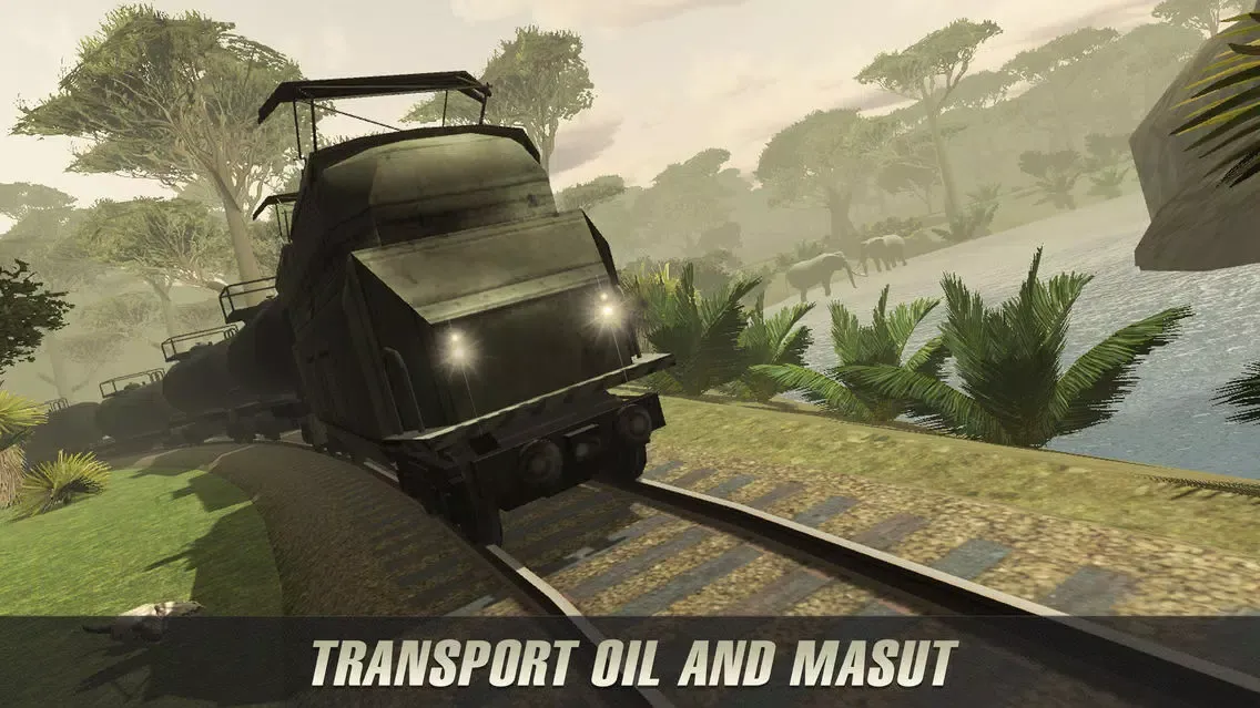 Oil Transporter: Train Driving Simulator 3D Full Screenshots